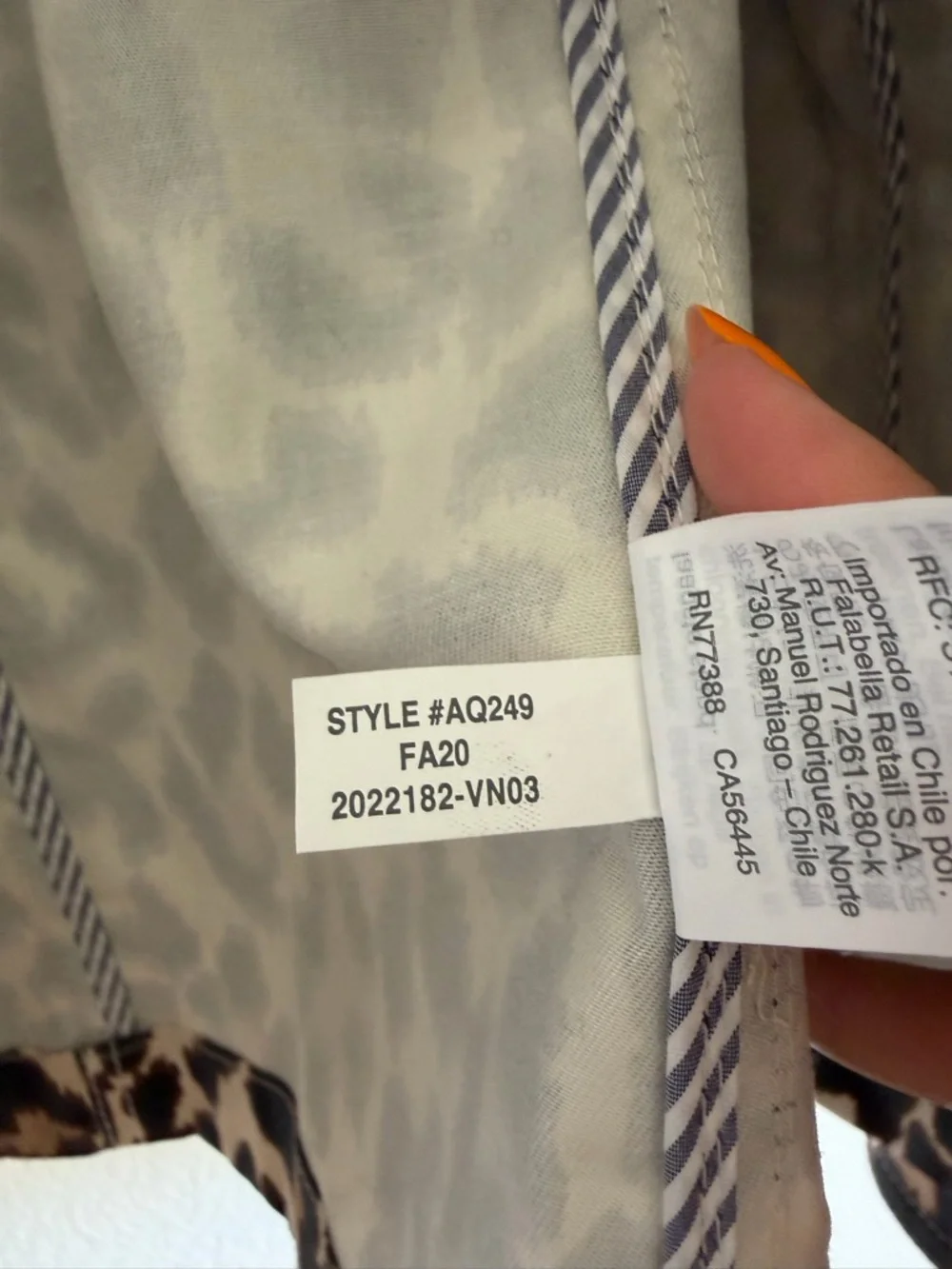 J. Crew Wax Coated Barn Jacket in Leopard Print Brown Size XS